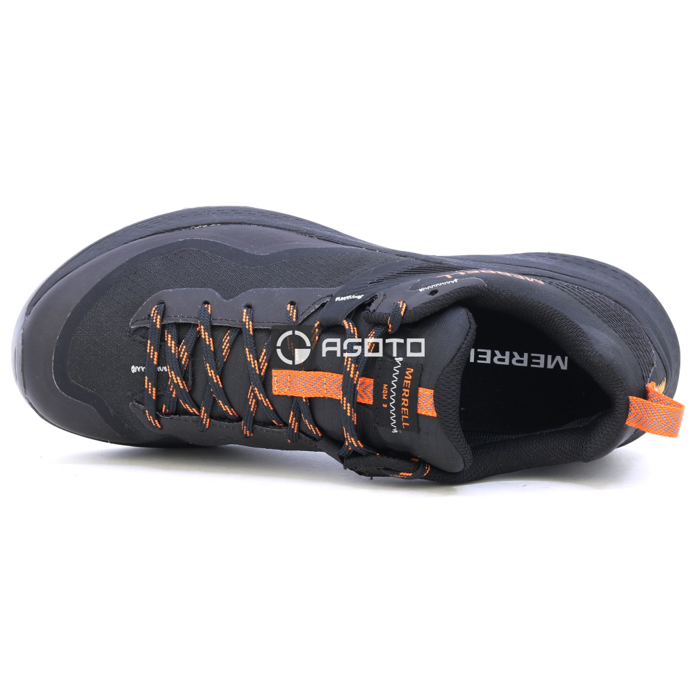 detail MERRELL MQM 3 GTX černá pánská outdoor obuv Gore-Tex® membrána