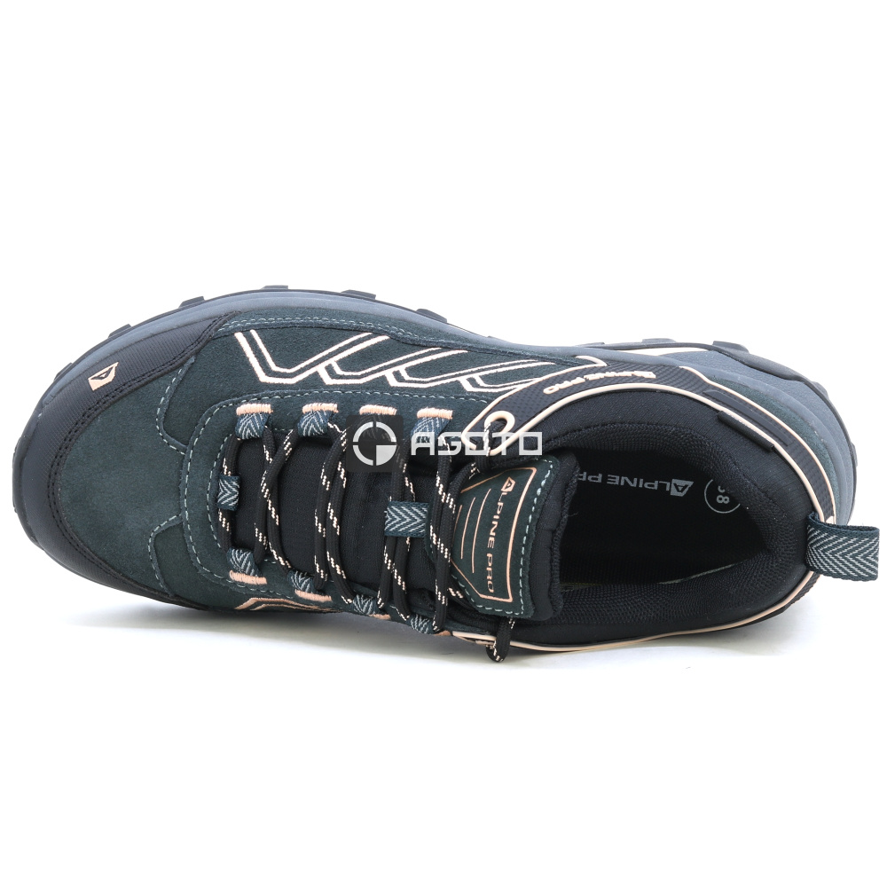 detail ALPINE PRO Gimie černá dámská outdoor obuv PTX membrána