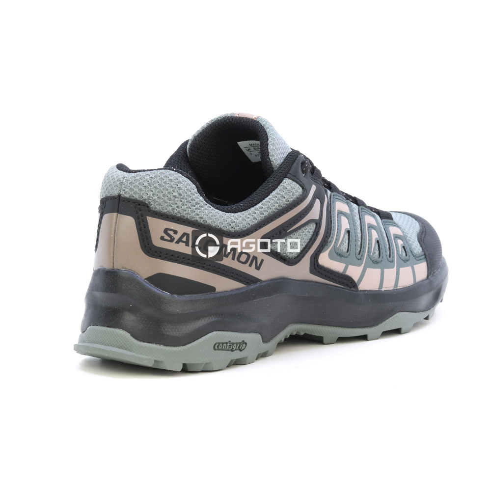 detail SALOMON Exterga W Sedona zelená dámská outdoor obuv