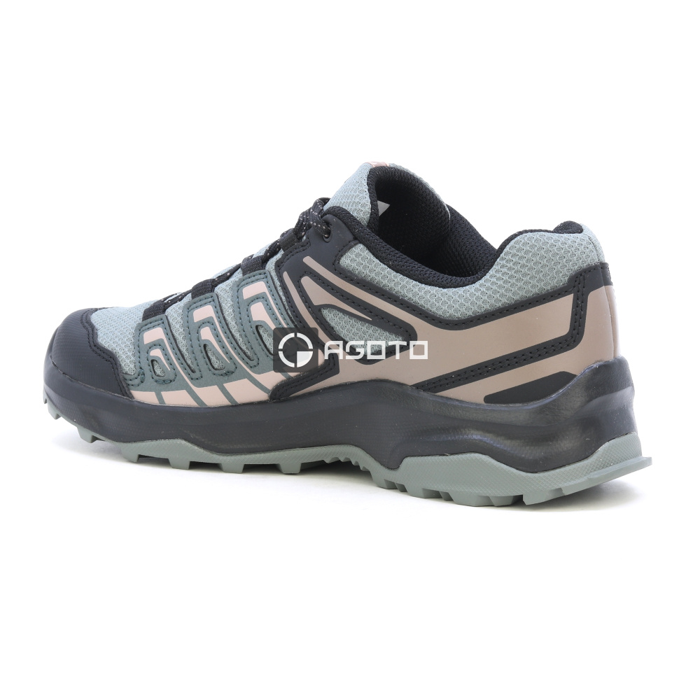 detail SALOMON Exterga W Sedona zelená dámská outdoor obuv