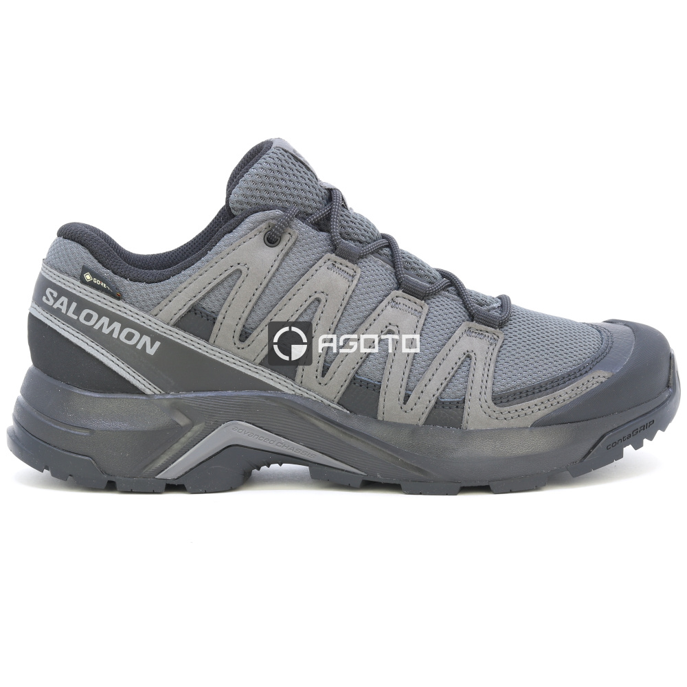 detail SALOMON X-Adventure Recon GTX šedá pánská outdoor obuv membrána Gore-Tex®