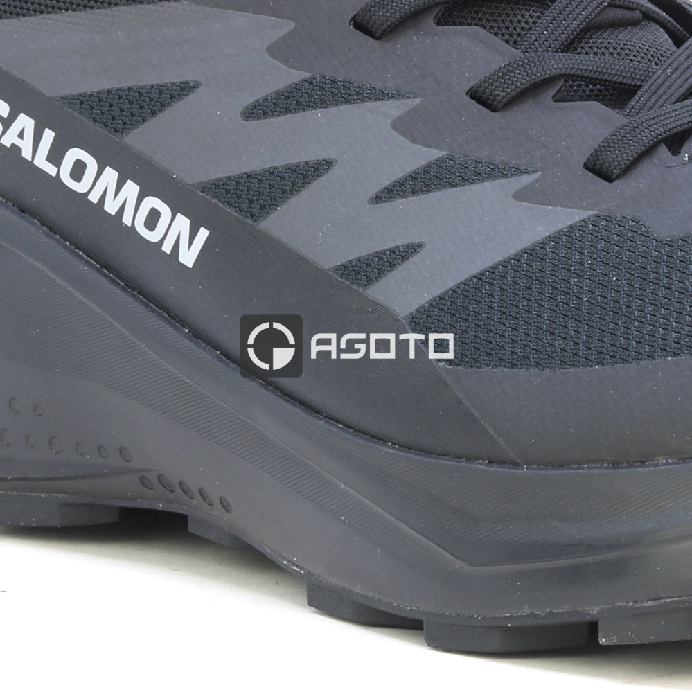 detail SALOMON Alphaglide GTX černá pánská outdoor obuv membrána Gore-Tex®