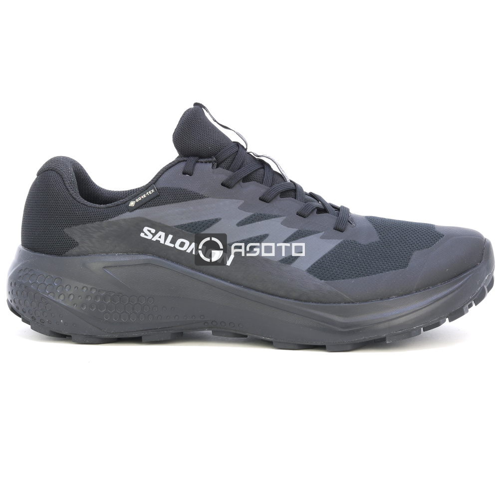 detail SALOMON Alphaglide GTX černá pánská outdoor obuv membrána Gore-Tex®