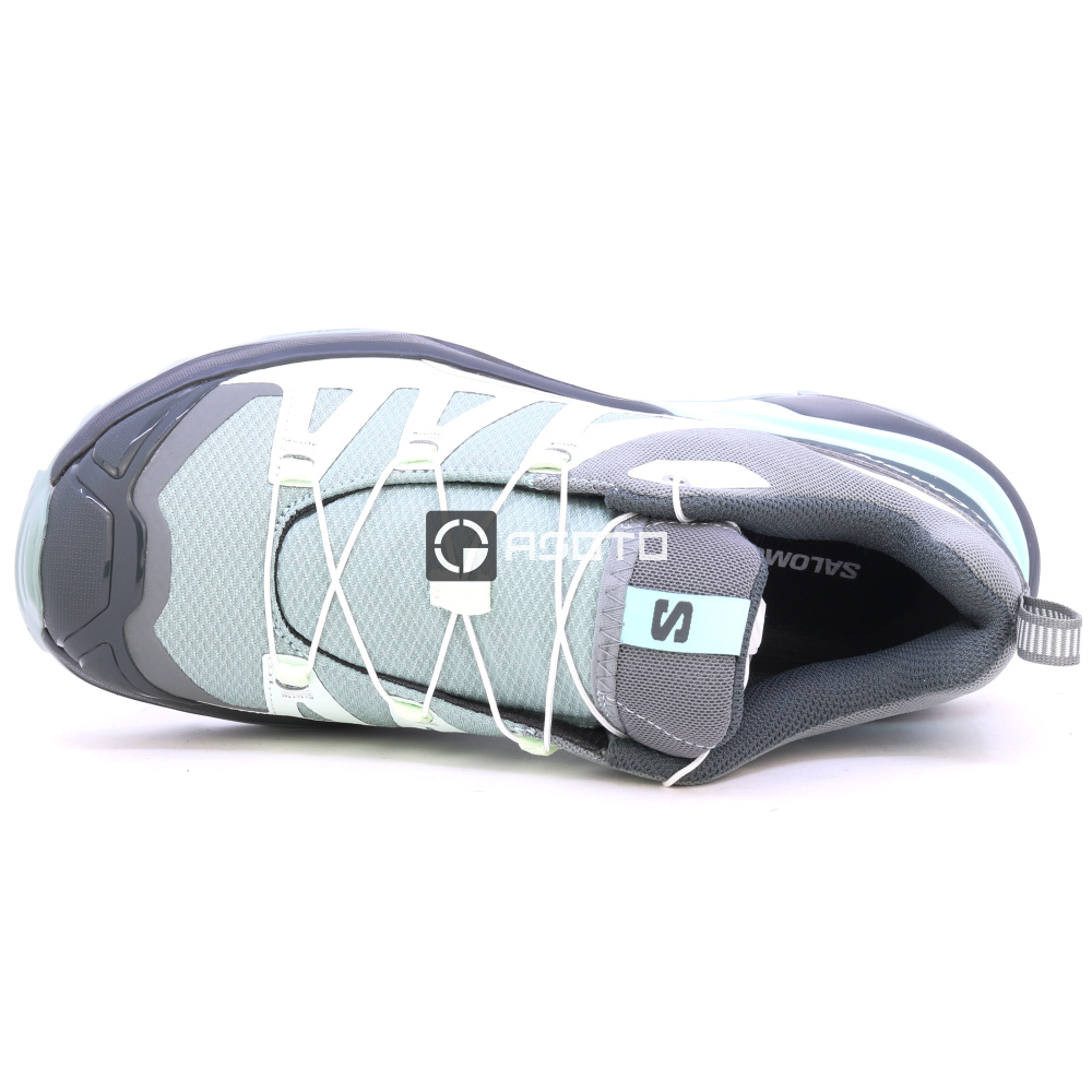 detail SALOMON X ULTRA 360 W Greenm zelená dámská outdoor obuv