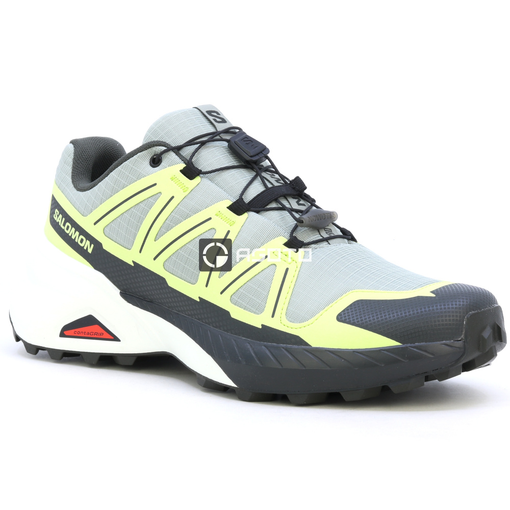detail SALOMON Speedcross Peak Wrought šedá pánská outdoor obuv