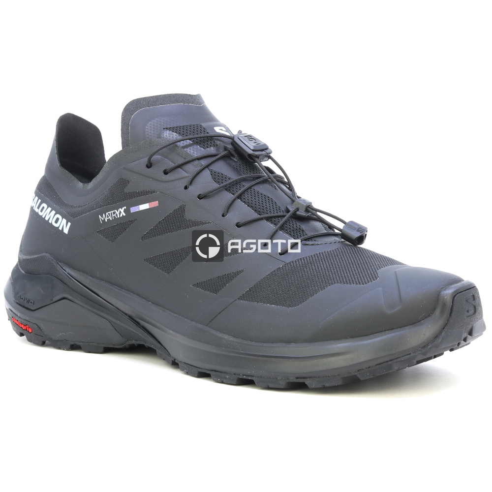 detail SALOMON XA META MADE IN FRANCE černá pánská outdoor obuv