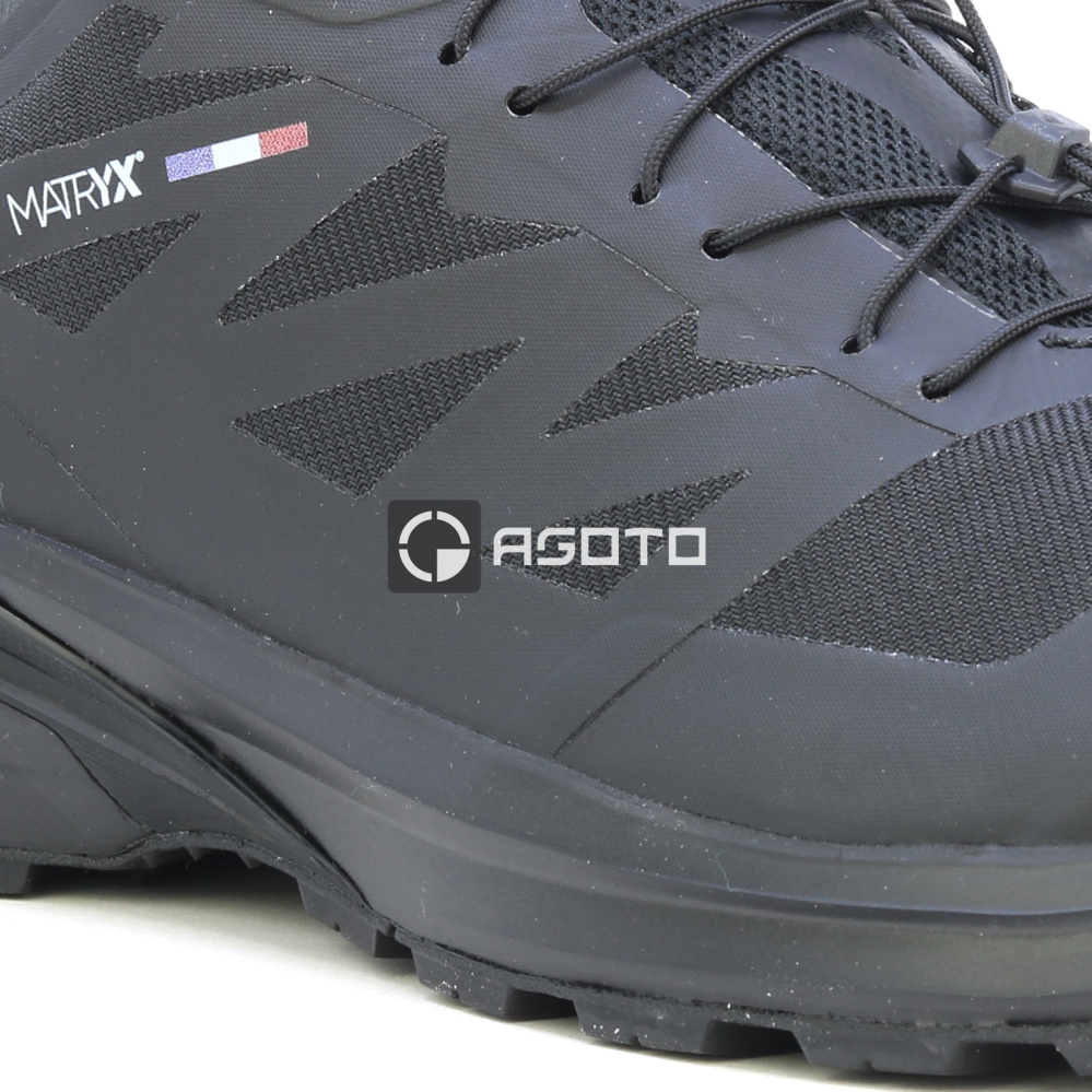 detail SALOMON XA META MADE IN FRANCE černá pánská outdoor obuv