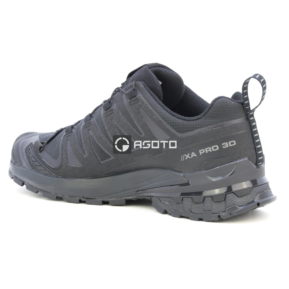 detail SALOMON XA PRO 3D V9 Black černá pánská outdoor obuv