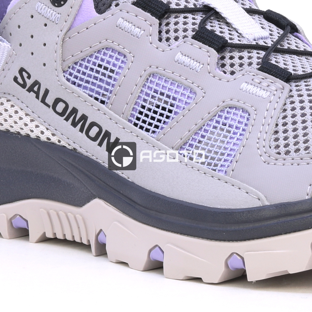 detail SALOMON Techamphibian 5 W gull šedá dámská letní outdoor obuv