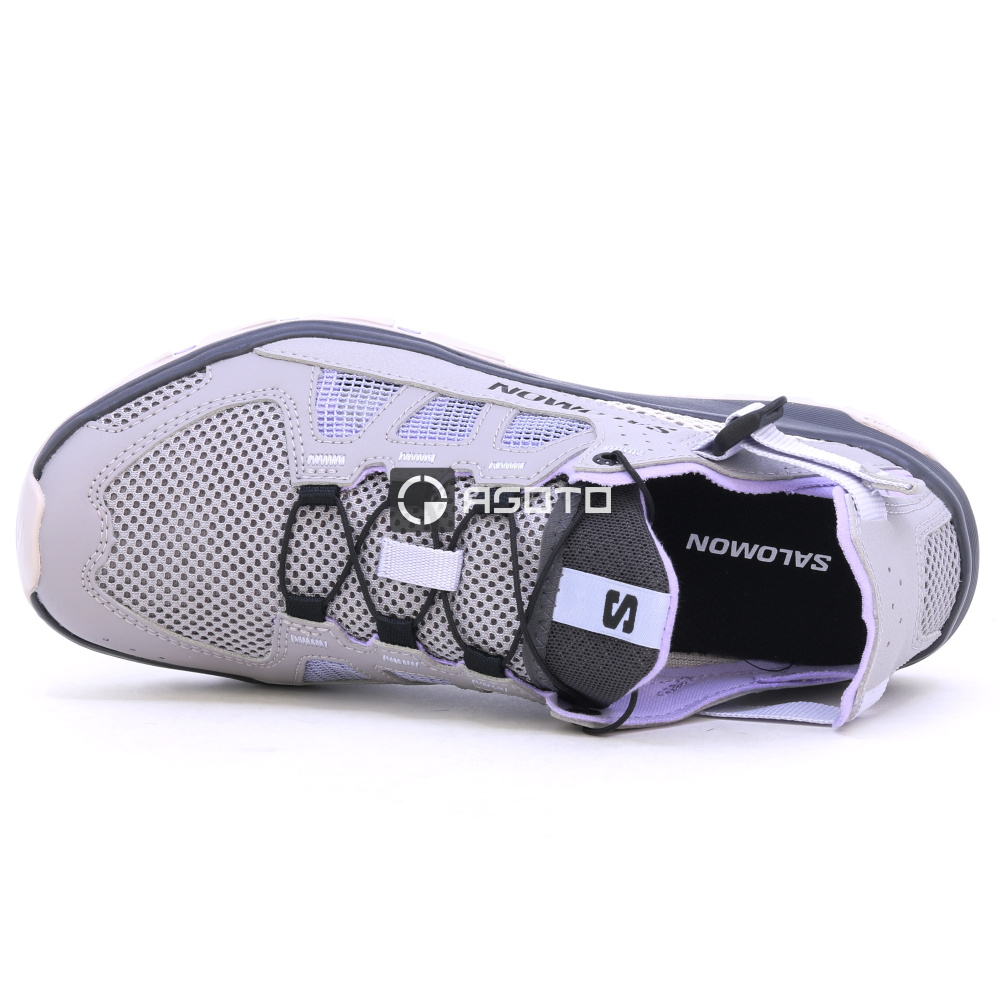 detail SALOMON Techamphibian 5 W gull šedá dámská letní outdoor obuv