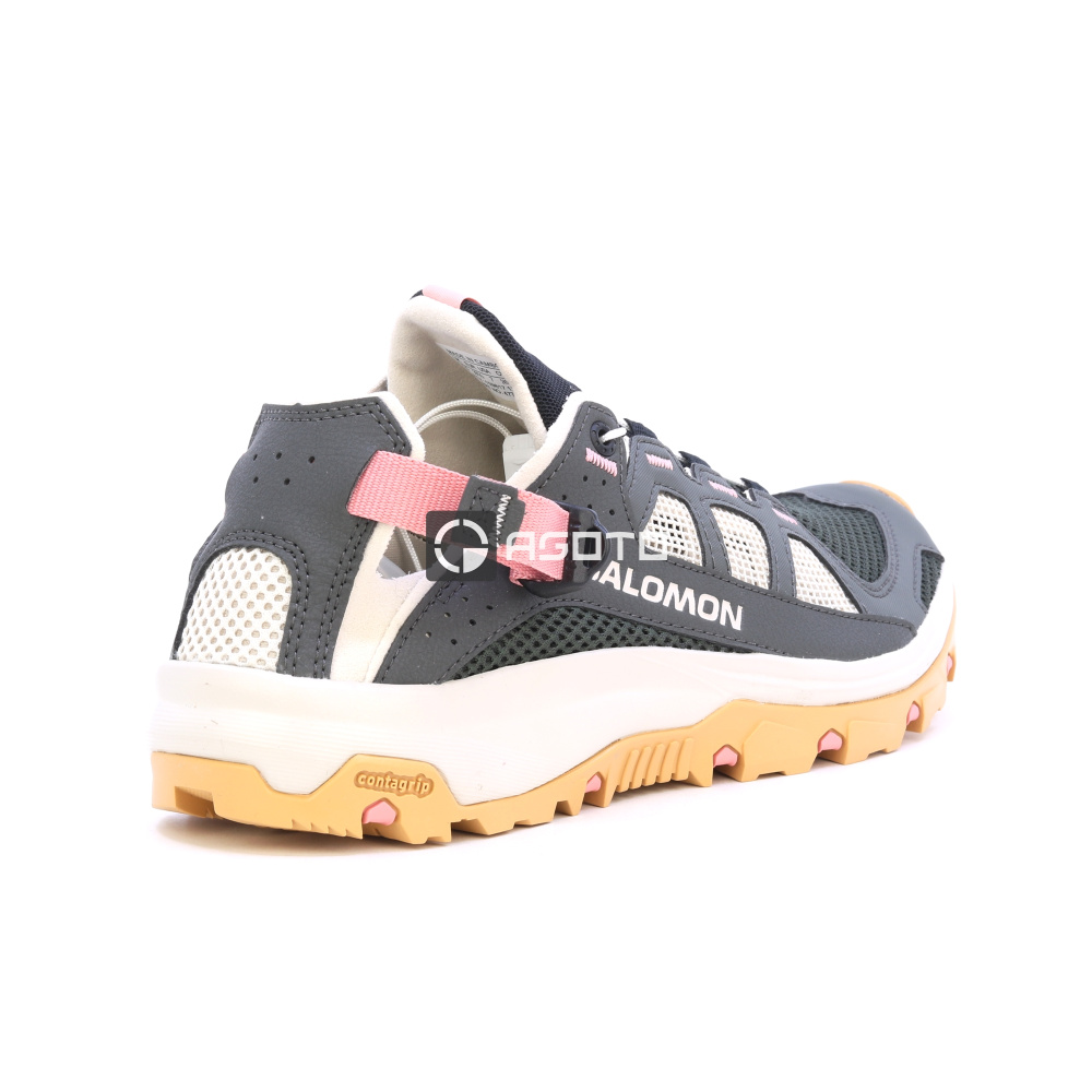 detail SALOMON Techamphibian 5 W peat šedá dámská letní outdoor obuv Výprodej