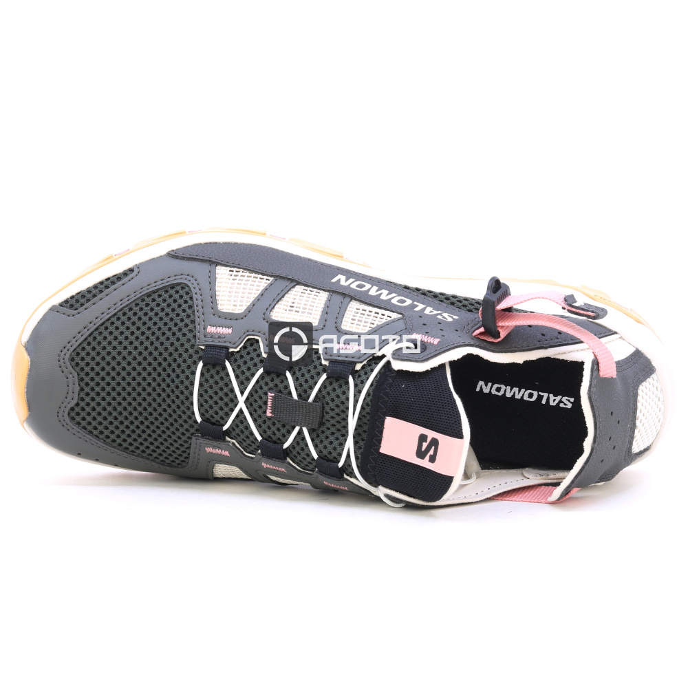 detail SALOMON Techamphibian 5 W peat šedá dámská letní outdoor obuv Výprodej