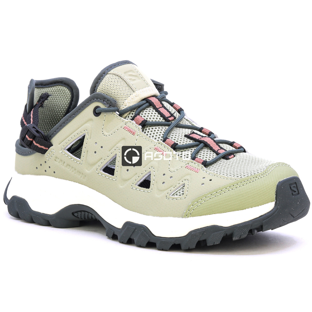 detail SALOMON Alhama W tea khaki dámská letní outdoor obuv