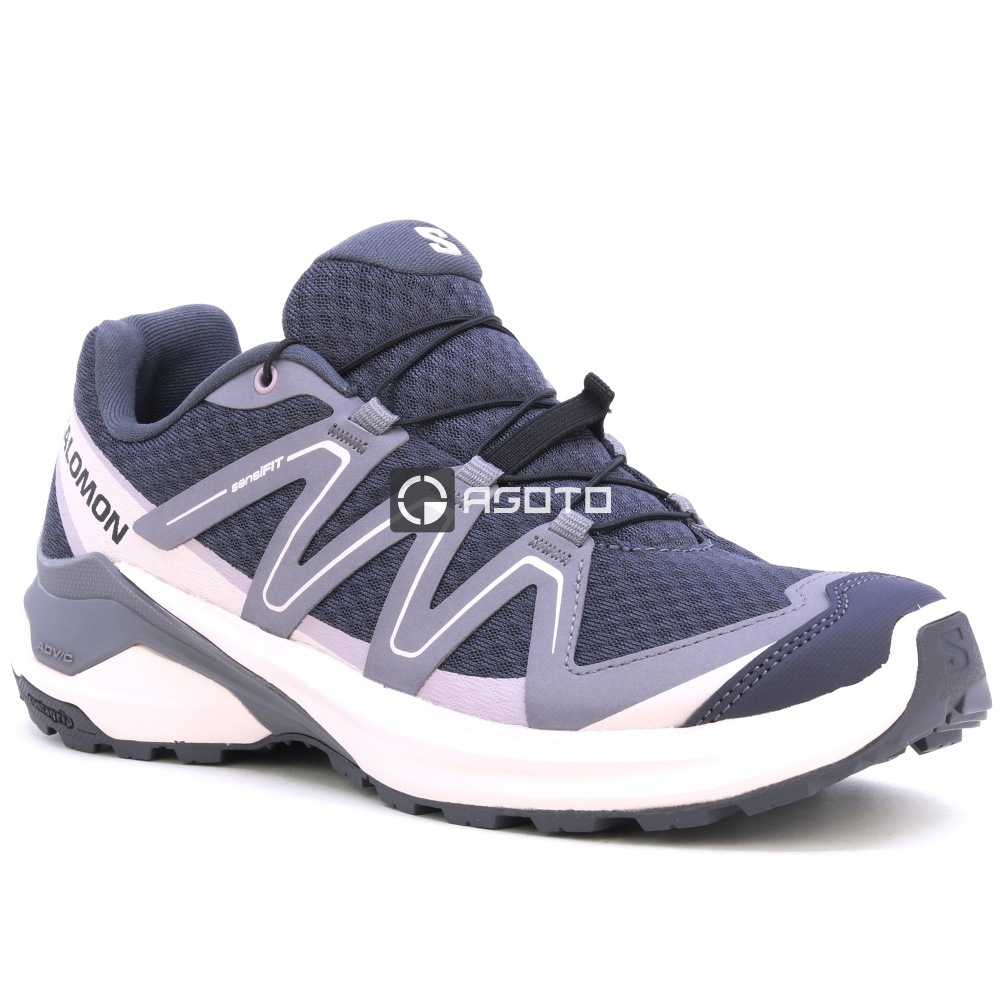 detail SALOMON Examotion W šedá dámská outdoor obuv