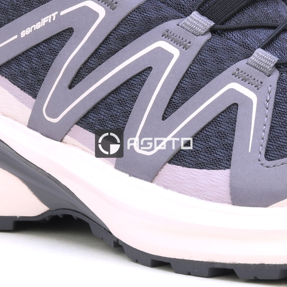 detail SALOMON Examotion W šedá dámská outdoor obuv