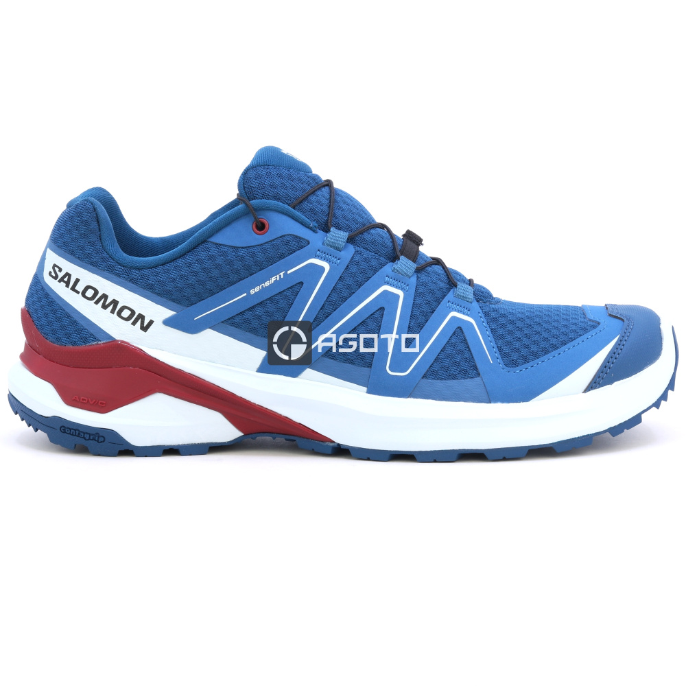 detail SALOMON Examotion modrá pánská outdoor obuv