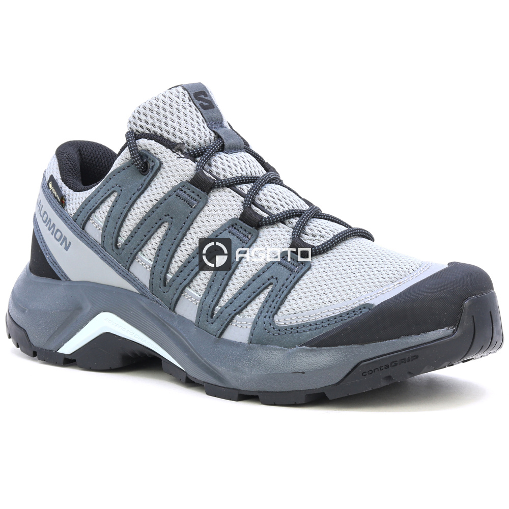 detail SALOMON X-Adventure Recon GTX W šedá dámská outdoor obuv membrána Gore-Tex®