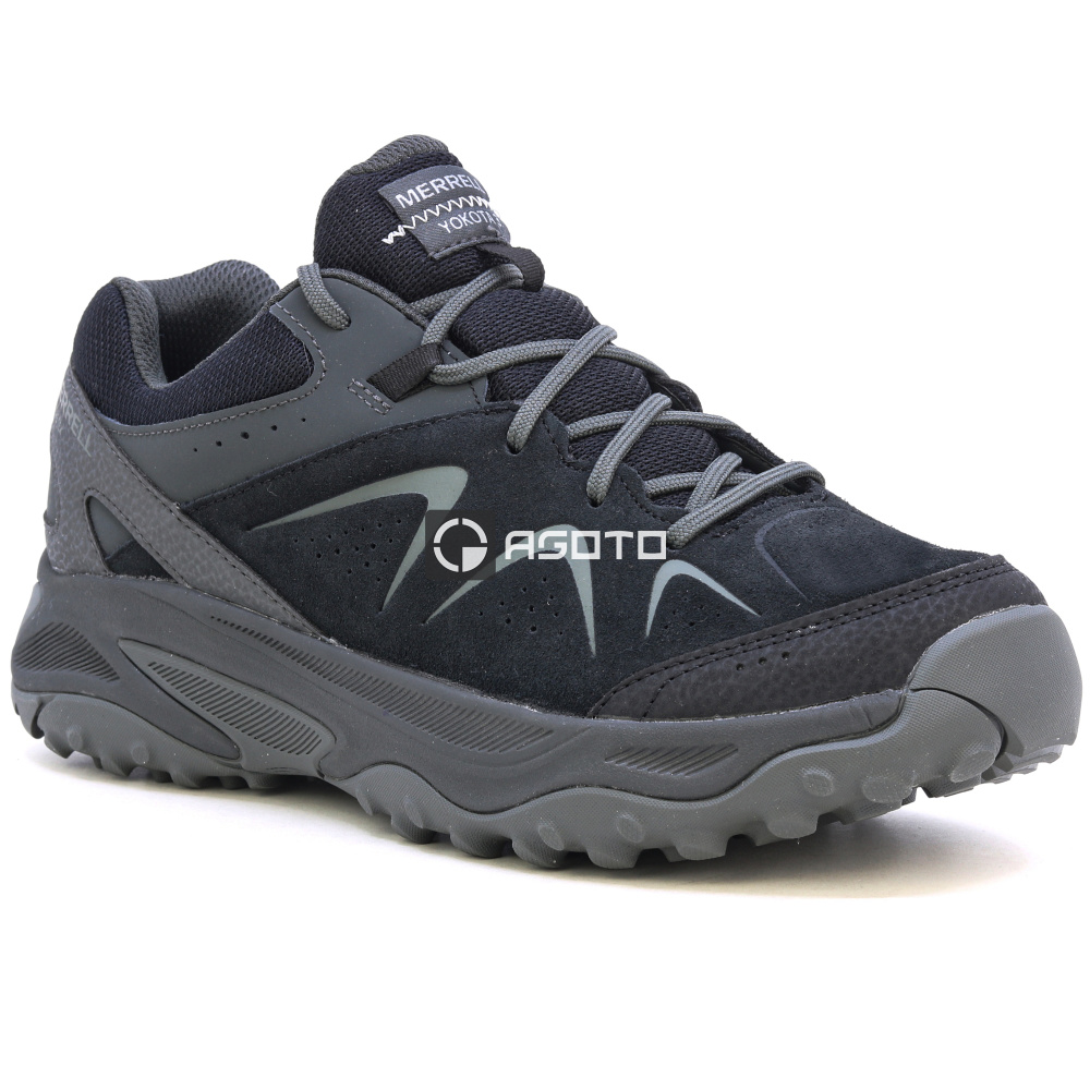 detail MERRELL YOKOTA 3 GTX black černá pánská outdoor obuv GORE-TEX® membrána