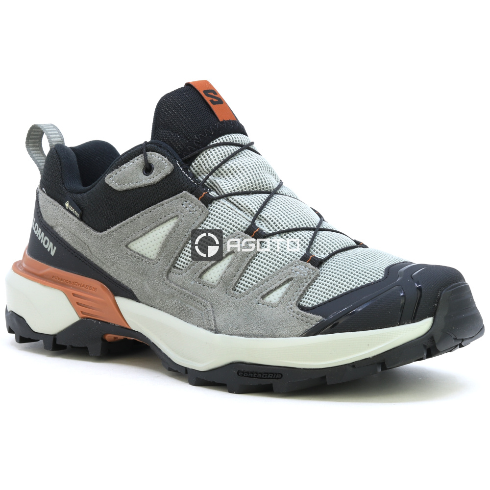 detail SALOMON X ULTRA 360 LTR GTX šedá pánská outdoor obuv GORE-TEX® membrána