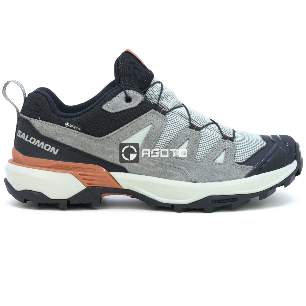 detail SALOMON X ULTRA 360 LTR GTX šedá pánská outdoor obuv GORE-TEX® membrána