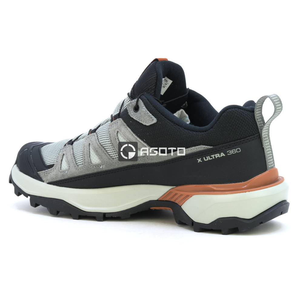 detail SALOMON X ULTRA 360 LTR GTX šedá pánská outdoor obuv GORE-TEX® membrána