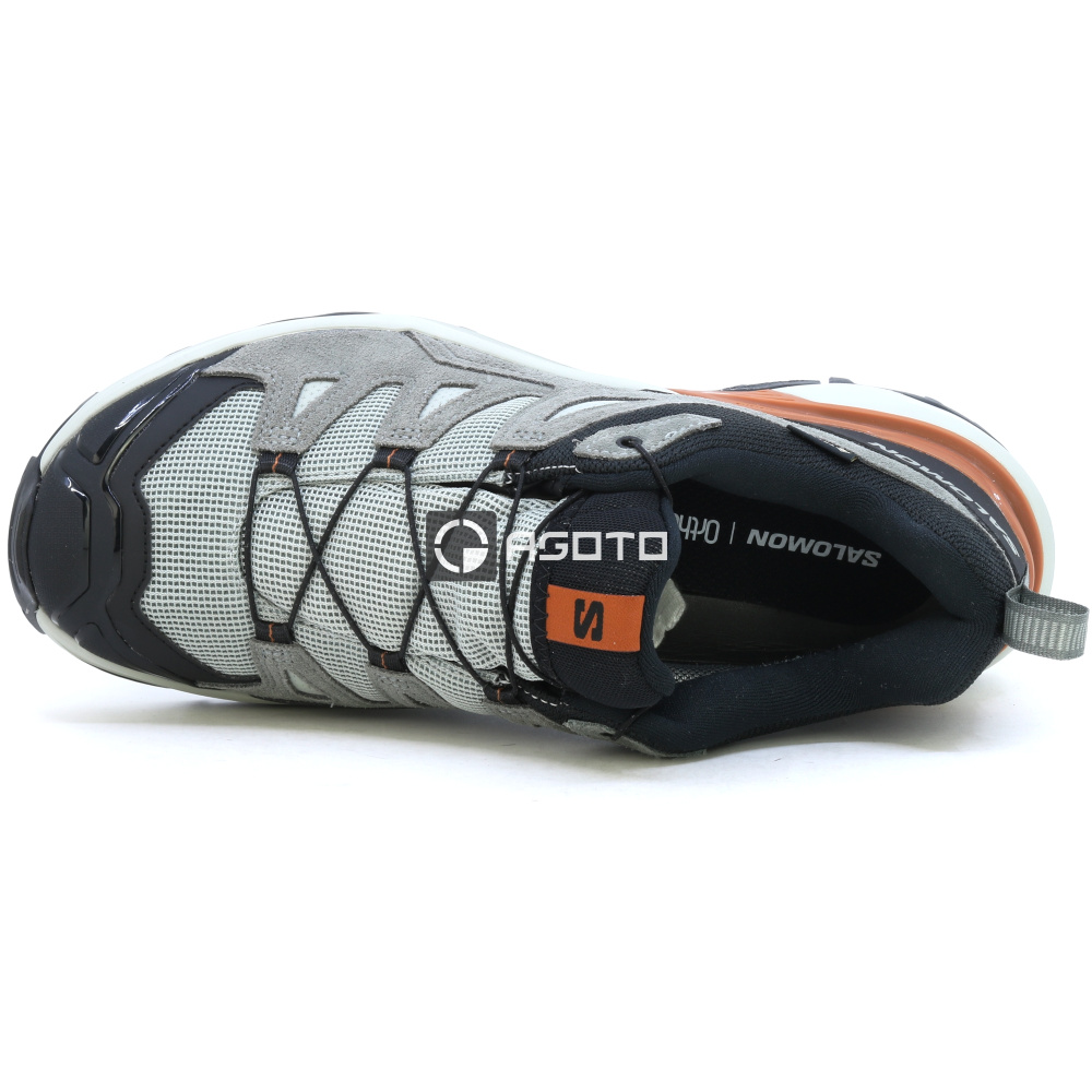 detail SALOMON X ULTRA 360 LTR GTX šedá pánská outdoor obuv GORE-TEX® membrána