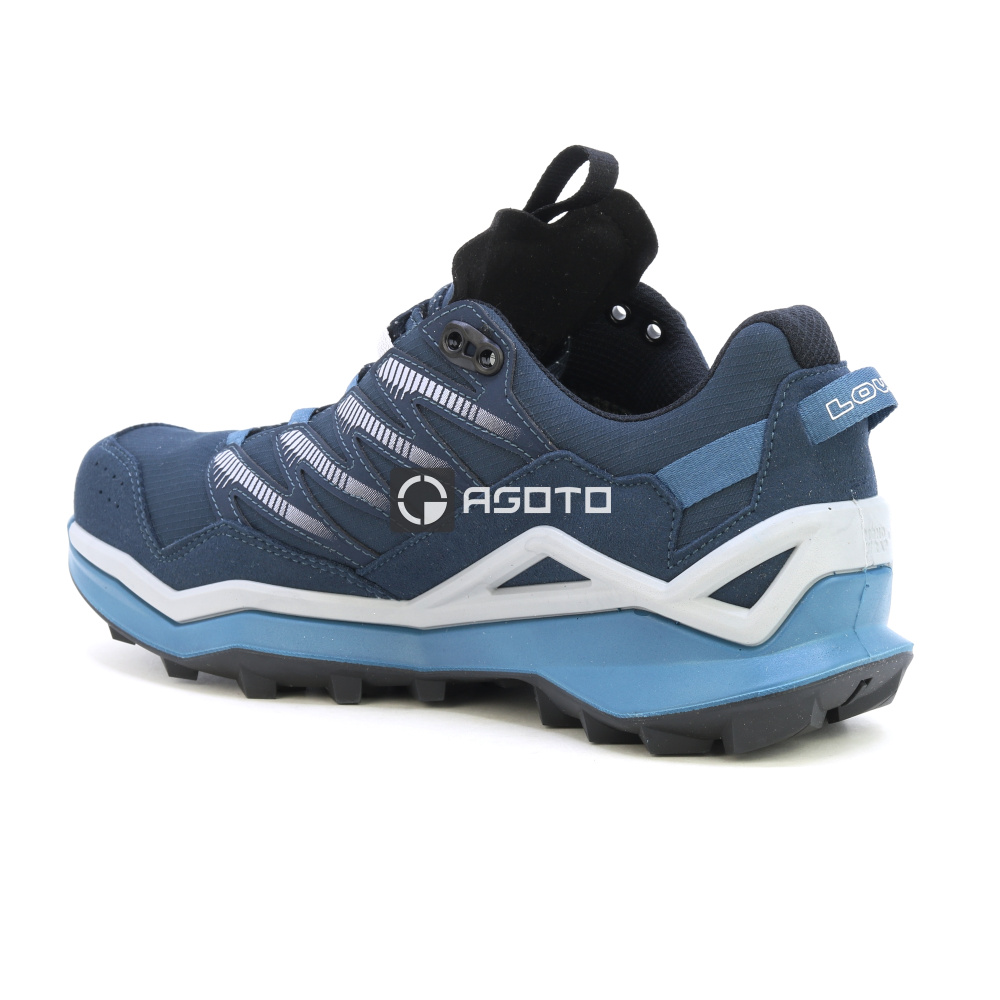 detail LOWA MADDOX PRO GTX LO modrá pánská outdoor obuv membrána Gore-Tex®