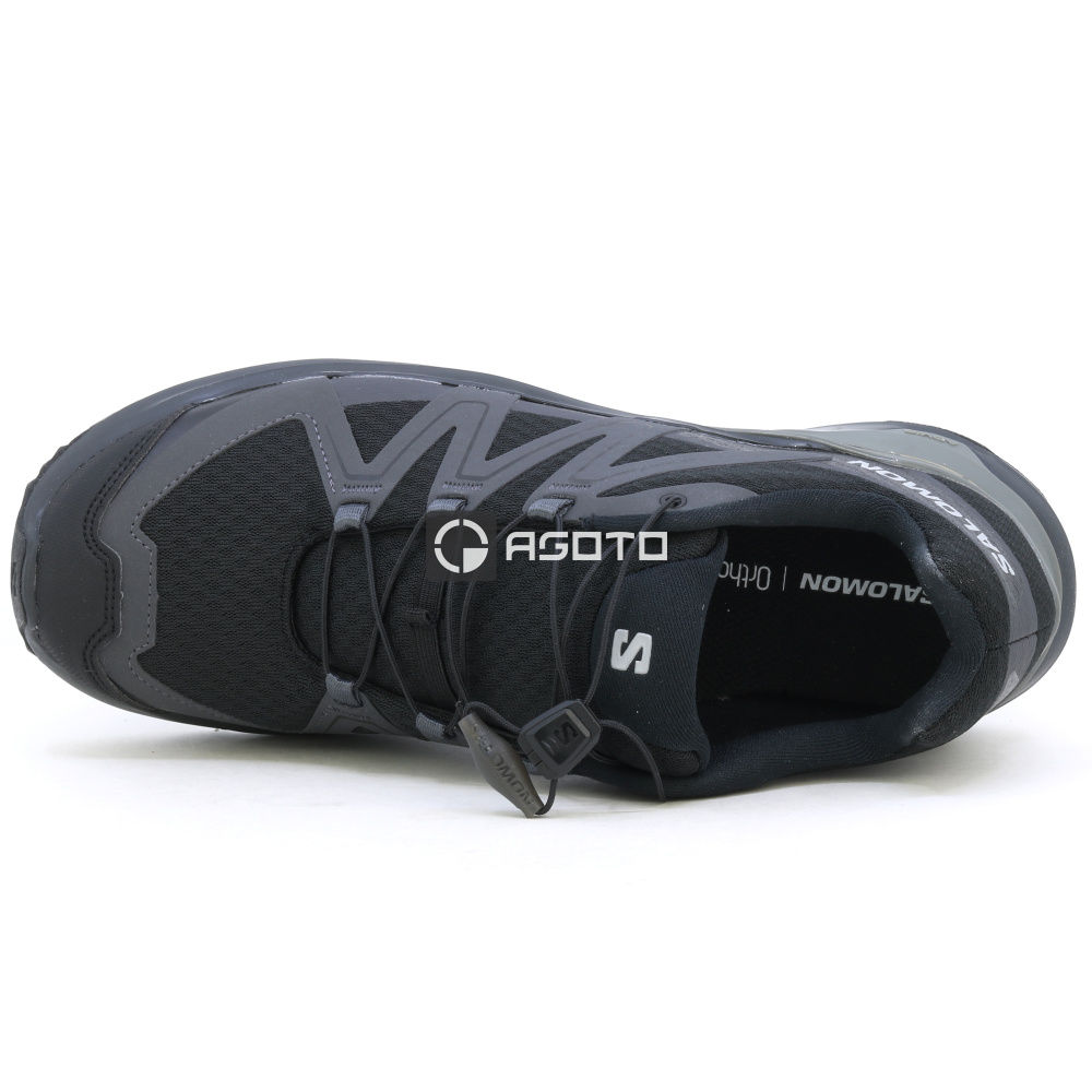 detail SALOMON Examotion černá pánská outdoor obuv