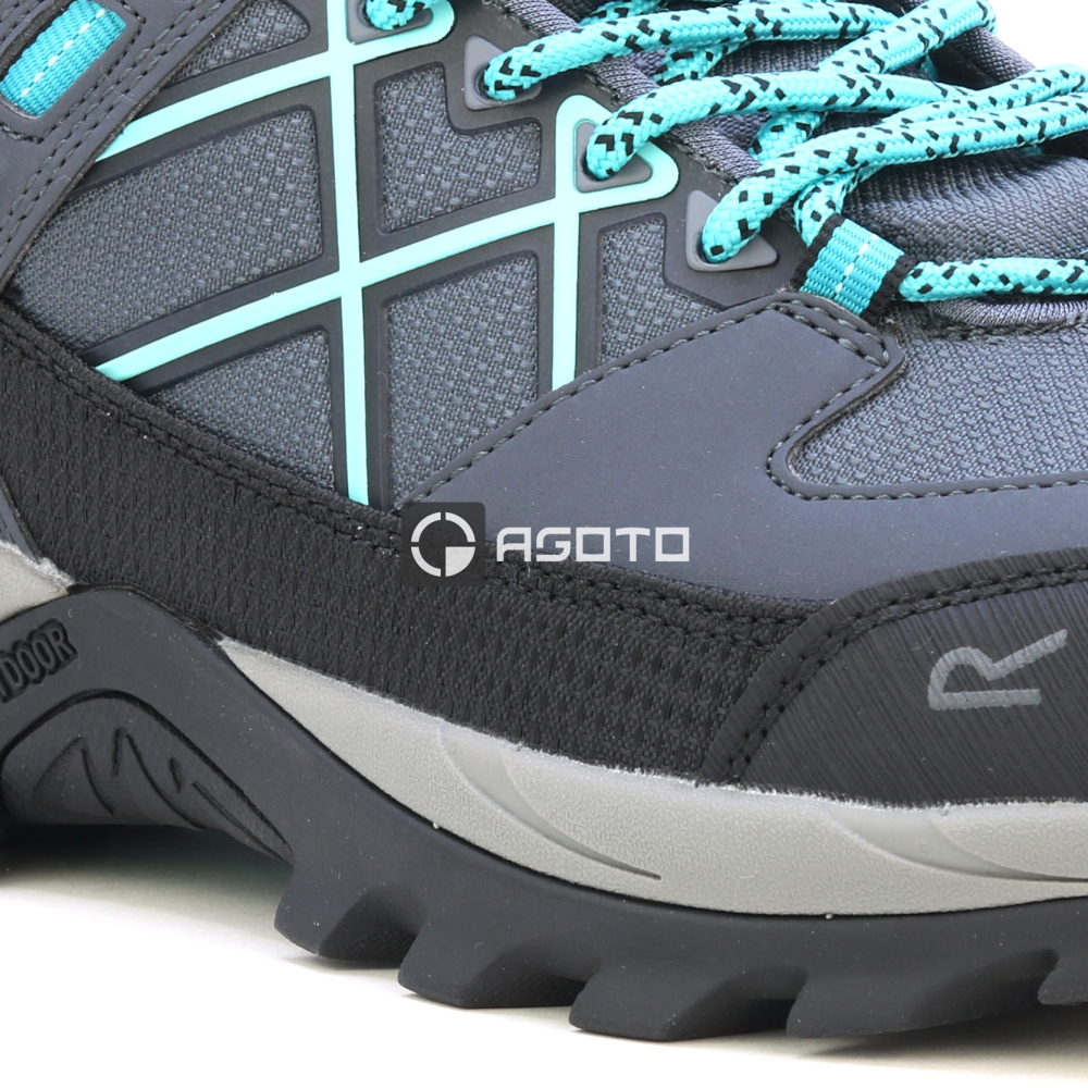 detail REGATTA Samaris III Low šedá dámská outdoor obuv Isotex membrána