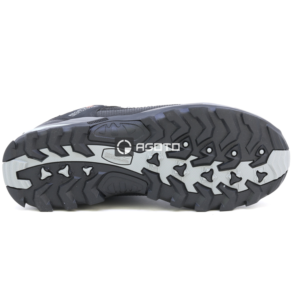 detail REGATTA Samaris III Low černá pánská outdoor obuv ISOTEX membrána