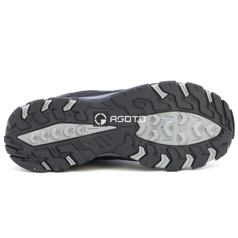 detail REGATTA Holcombe III Low černá pánská outdoor obuv ISOTEX membrána