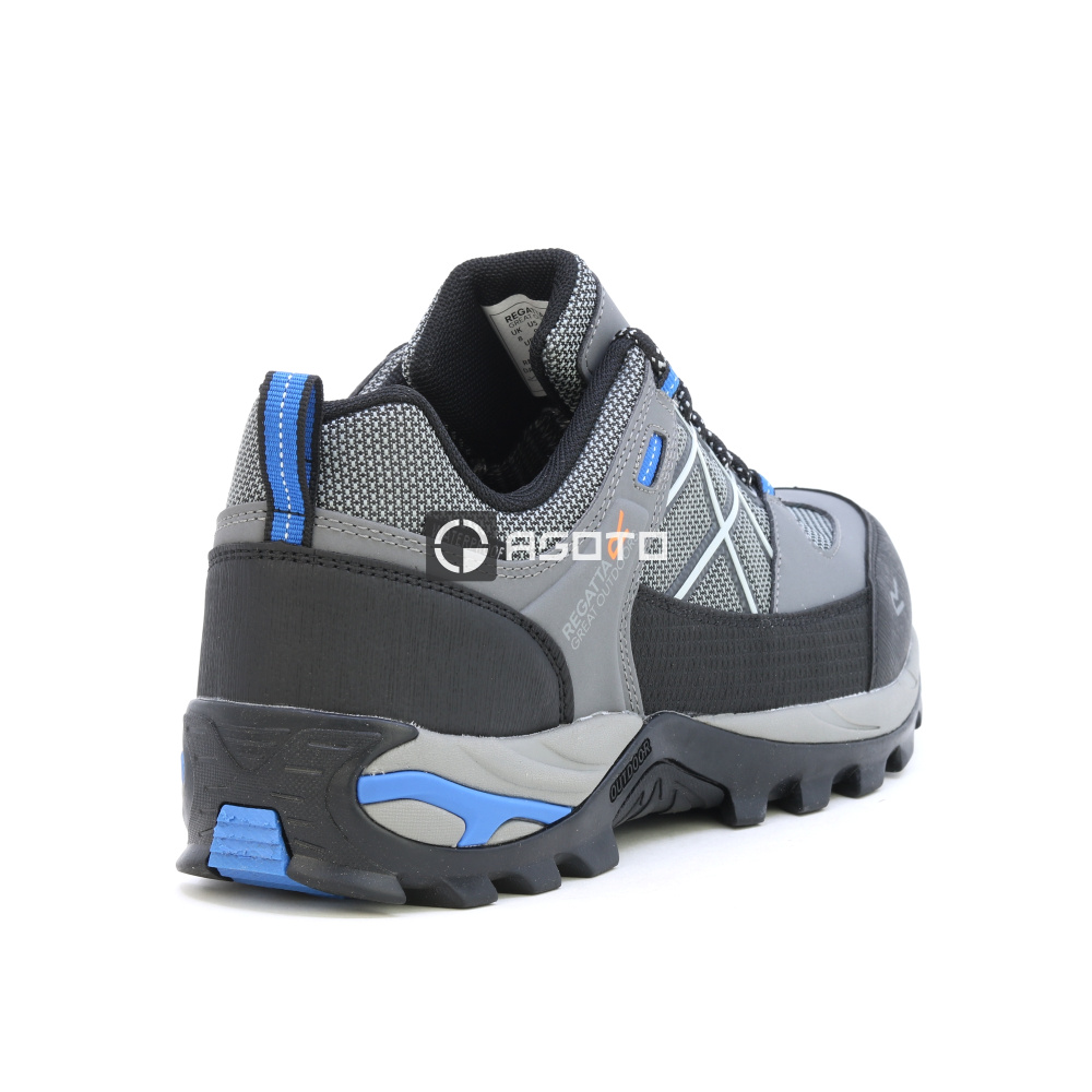 detail REGATTA Samaris III Low grey šedá pánská outdoor obuv Isotex membrána