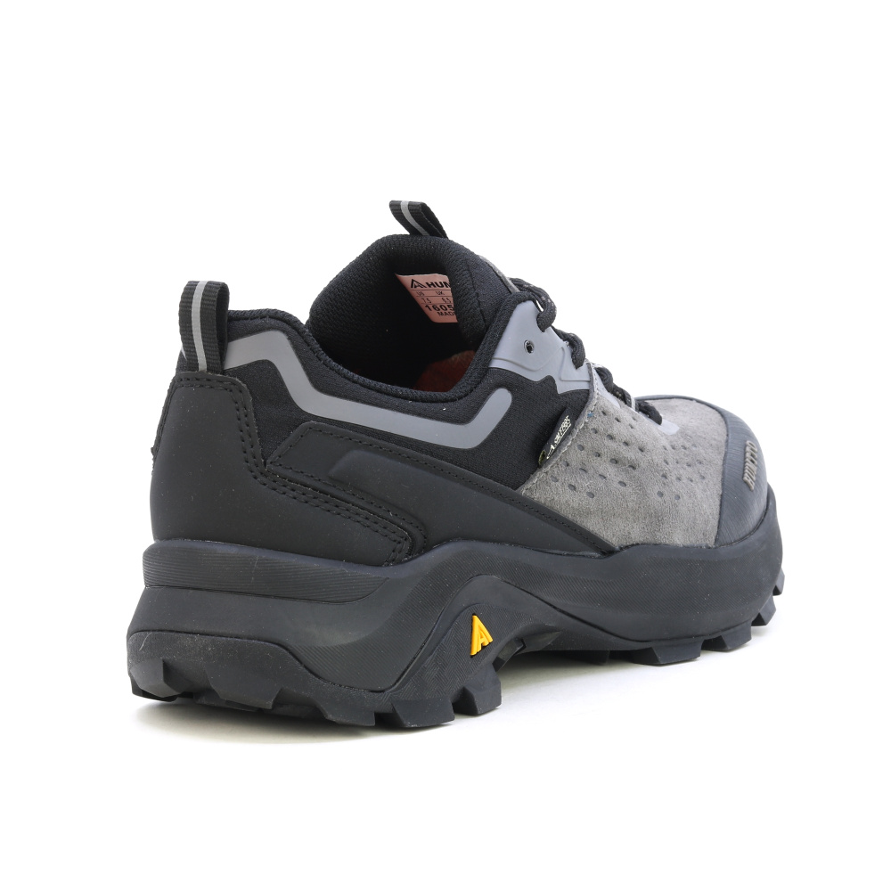 detail Humtto Outdoor Devon šedá pánská kožená pohodlná outdoor obuv