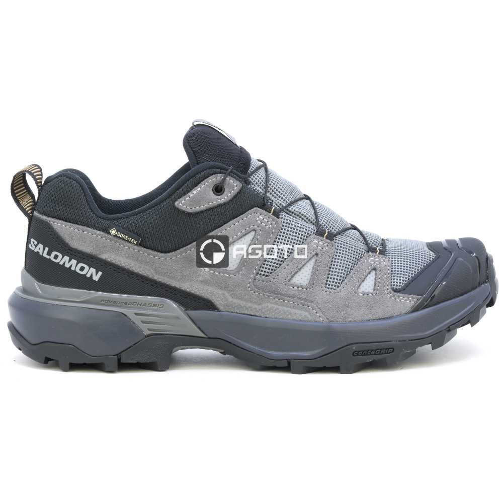 detail SALOMON X Ultra 360 LTR GTX šedá pánská outdoor obuv Gore-Tex® membrána