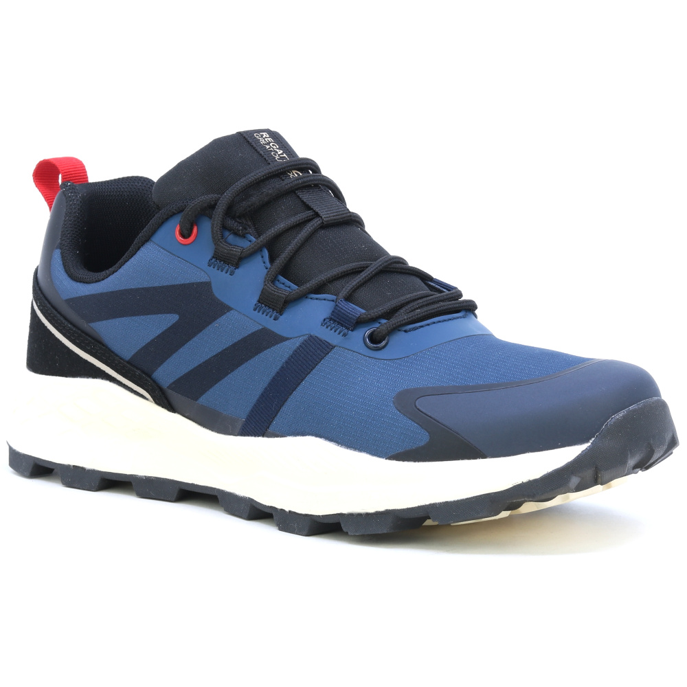 detail REGATTA Leighton modrá pánská outdoor obuv s mezipodešví pro pohodlnou chůzi