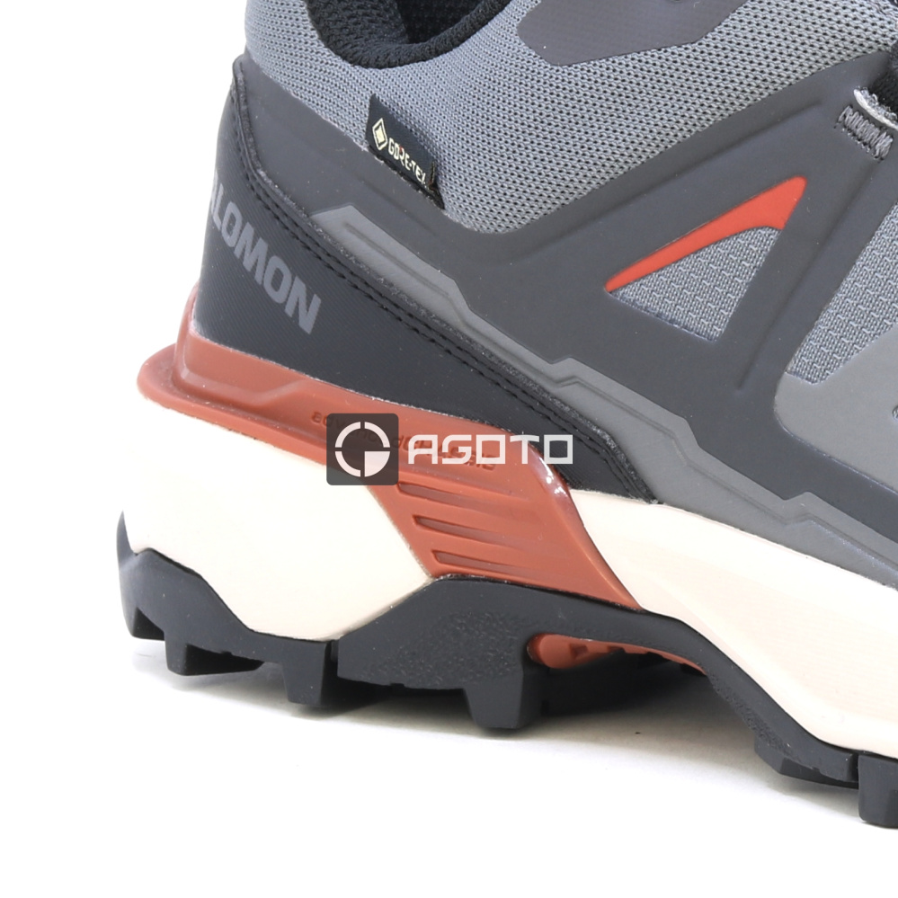 detail SALOMON X ULTRA 360 GTX šedá pánská outdoor obuv membrána Gore-Tex®