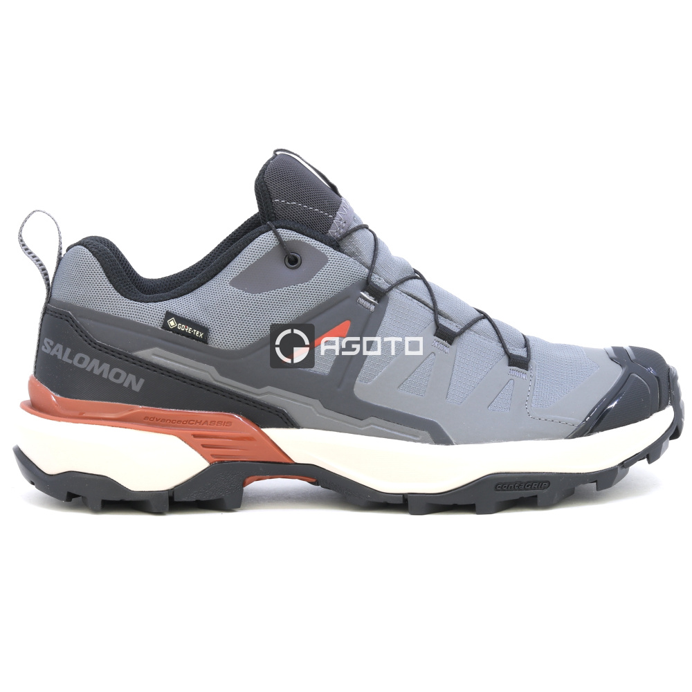 detail SALOMON X ULTRA 360 GTX šedá pánská outdoor obuv membrána Gore-Tex®