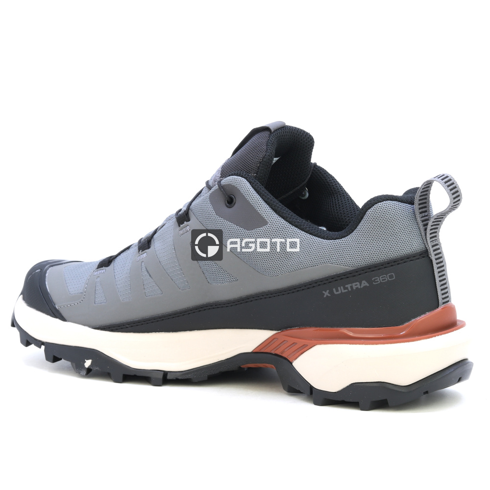 detail SALOMON X ULTRA 360 GTX šedá pánská outdoor obuv membrána Gore-Tex®