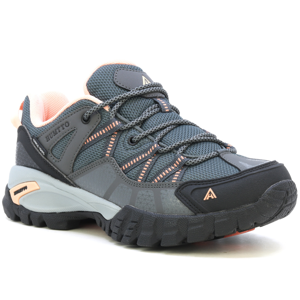 detail HUMTTO Klara šedá dámská outdoor obuv mesh, vzdušná a lehká