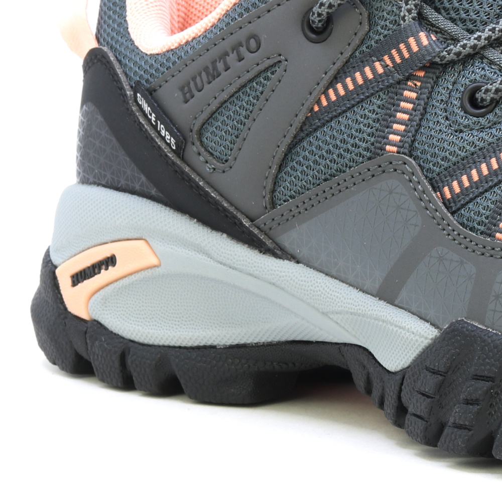 detail HUMTTO Klara šedá dámská outdoor obuv mesh, vzdušná a lehká