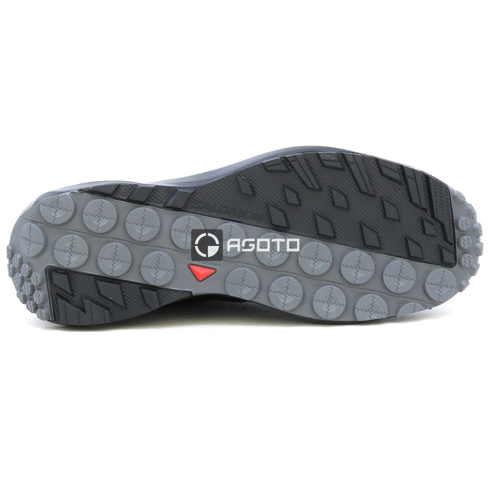 detail SALOMON Terramphibian M černá pánská letní outdoor obuv, lehká a pohodlná