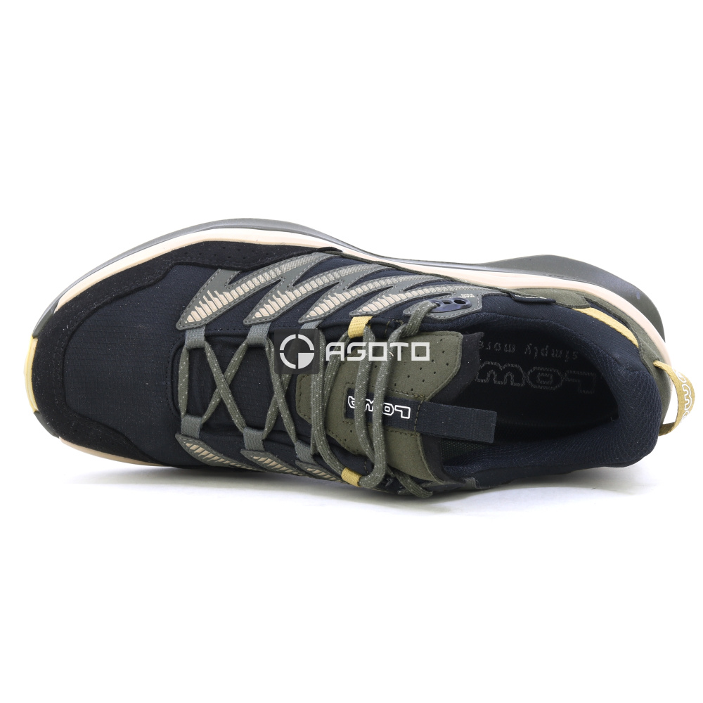 detail LOWA MADDOX PRO GTX LO olivová pánská outdoor obuv membrána Gore-Tex®