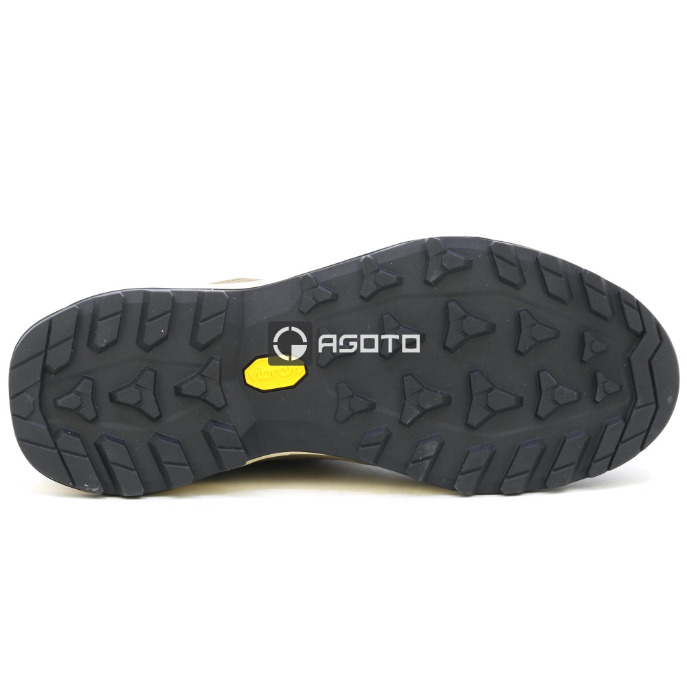 detail LOWA Explorer GTX béžová pánská kožená outdoor obuv, Gore-Tex membrána
