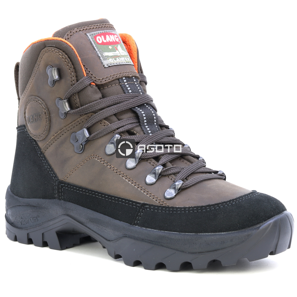 detail OLANG Tibet 84 hnědá pánská outdoor obuv Olantex membrána Výprodej