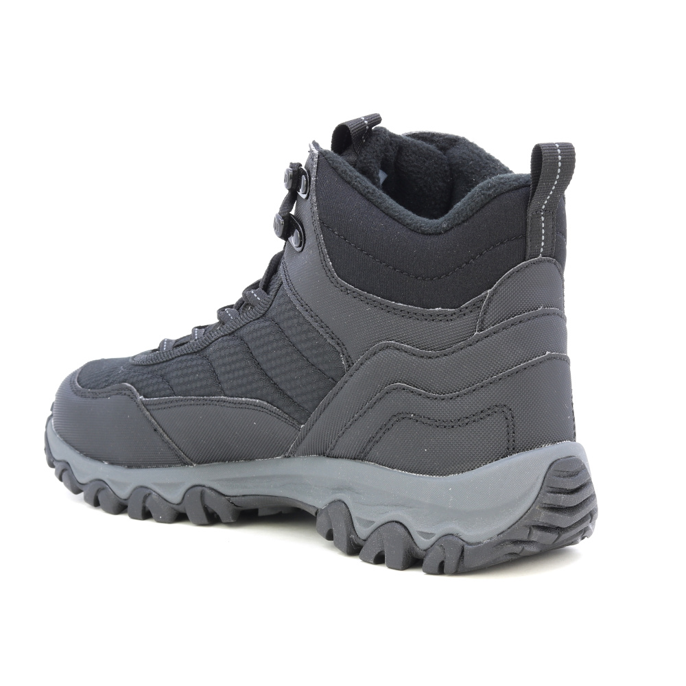 detail MERRELL Ice Cap Mid Lace 5 černá pánská zimní obuv