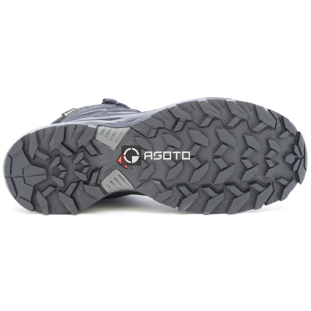 detail SALOMON X Ultra 360 Mid GTX černá pánská outdoor obuv Goretex membrána
