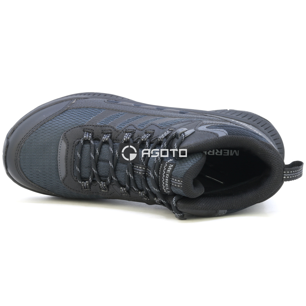 detail MERRELL SPEED STRIKE 2 MID GTX černá pánská outdoor obuv Gore-Tex® membrána