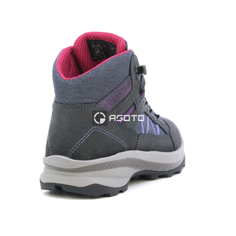 detail OLANG Alpine 816 šedá dámská outdoor kožená obuv s membránou Olantex