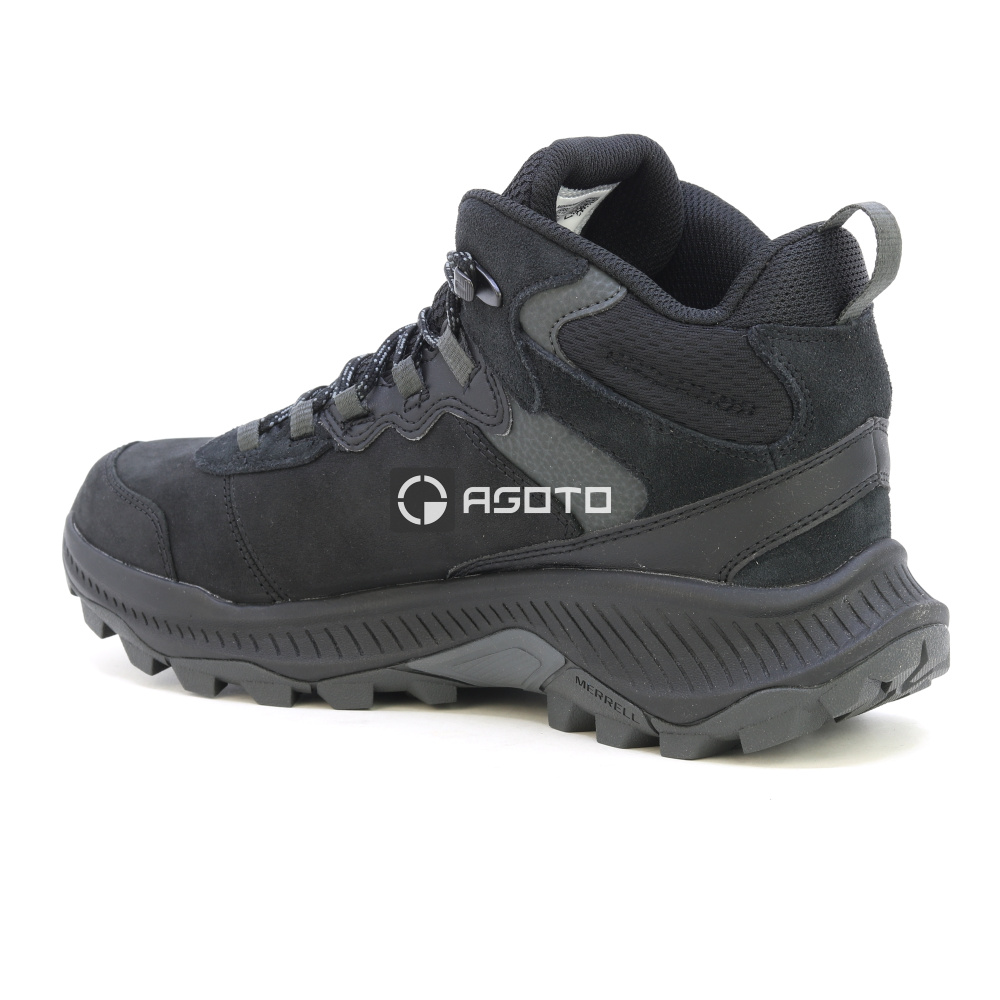 detail MERRELL SPEED STRIKE 2 MID LTR WP black černá pánská outdoor obuv