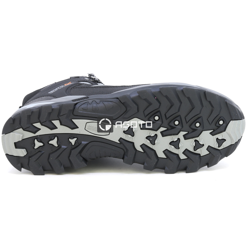 detail REGATTA Samaris III Boot černá pánská outdoor obuv Isotex membrána